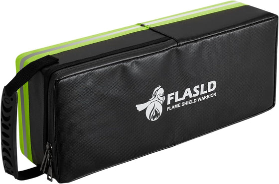 FLASLD Fireproof Electric Scooter Battery Hanging Bag, 15.3 x 5.9 x 4in Ebike Battery Bag, Electric Bike Bicycle Saddlebag, Storage Ebike Bag Cycling Part Bicycle Bag