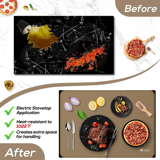 Silicone Stove Top Covers Heat Resistant Glass Top Electric Stove